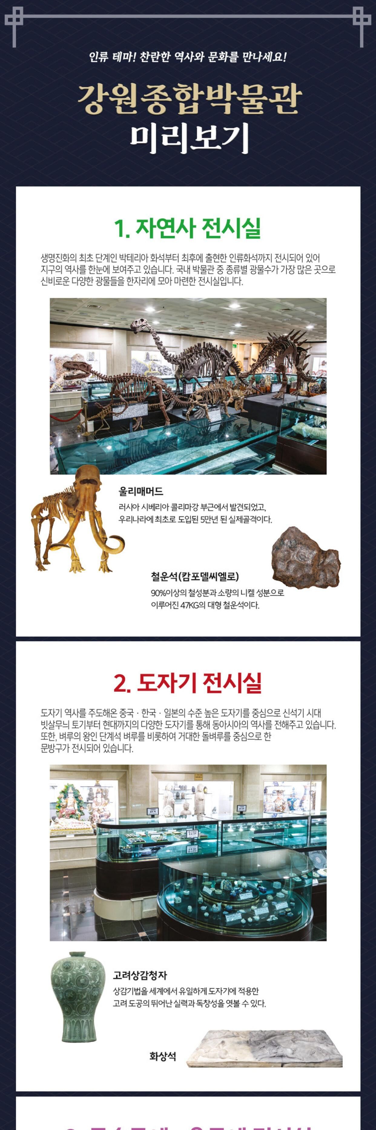 [강원/삼척] 강원종합박물관 입장권 상세 이미지 3