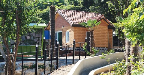 피라미드 구들 황토방