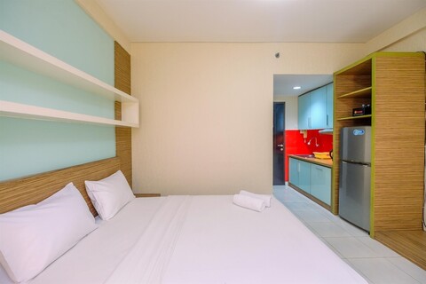 심플  콤피 스튜디오 룸 앳 타만사리 수디르만 아파트먼트