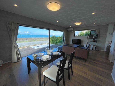 오션 뷰, 프라이빗 BBQ, 12명, PADEL 1층