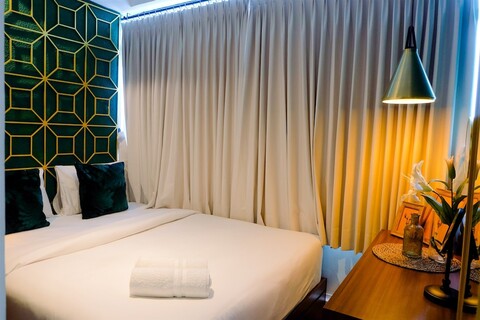 모던하고 스타일리시한 파쿠부우노 테라스 아파트먼트 - 침실 2개