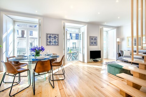 리스본 바이샤에 위치한 라이프 이즈 굿 아파트