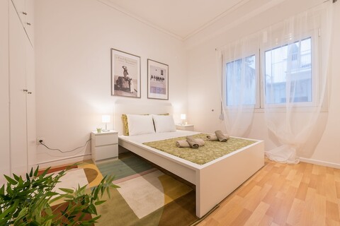 메가로 무지키스 지하철역 아파트 1침대 2인용