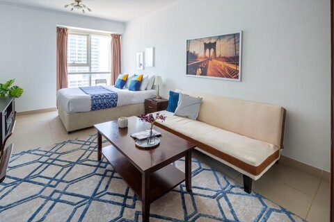 스타일리시 스튜디오 아파트먼트 인 JLT 위스 레이크 뷰!