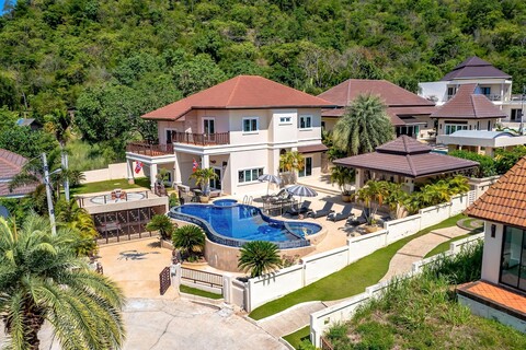 타운 근처 5베드룸 풀 빌라 H5