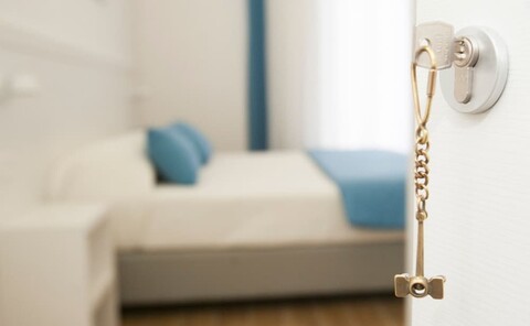 지중해 양식 룸