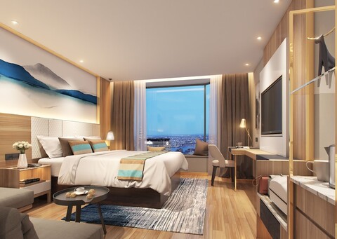 그린트리 인 쑤저우 인더스트리얼 파크 싱룽 스트리트 익스프레스 호텔