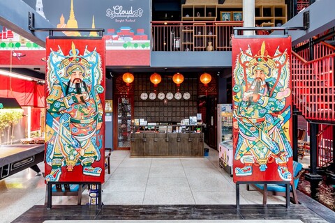 클라우드 온 살라댕 시롬 호스텔 방콕