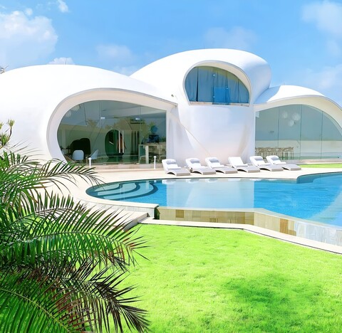 해변가에 위치한 빌라 더 클라우드