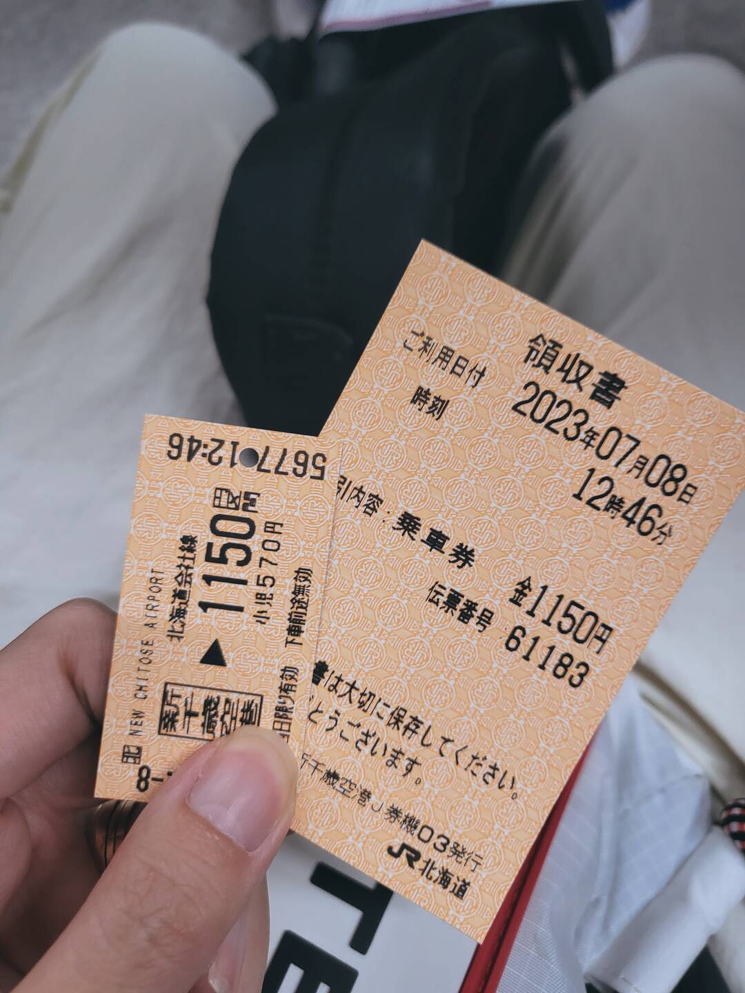 삿포로 공항에서 삿포로역 가는 JR 지정석 vs 자유석