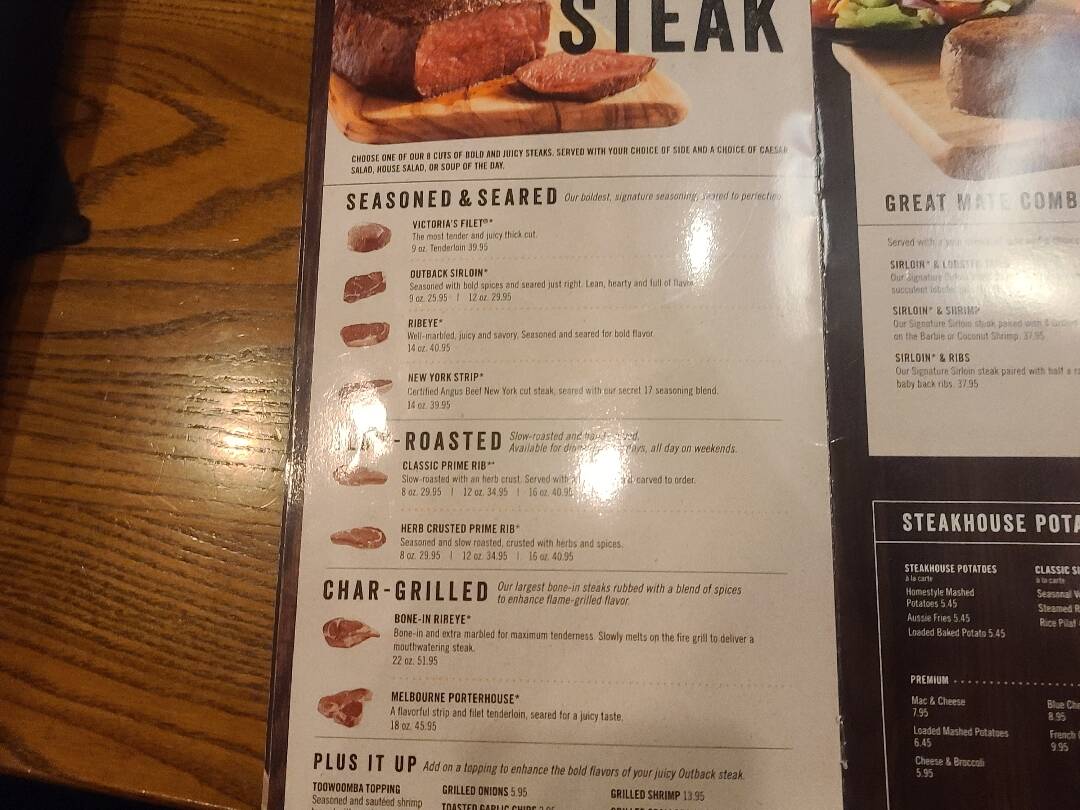 괌 아웃백 :마이리얼트립 괌여행 맛집 괌 아웃백 가면 꼭