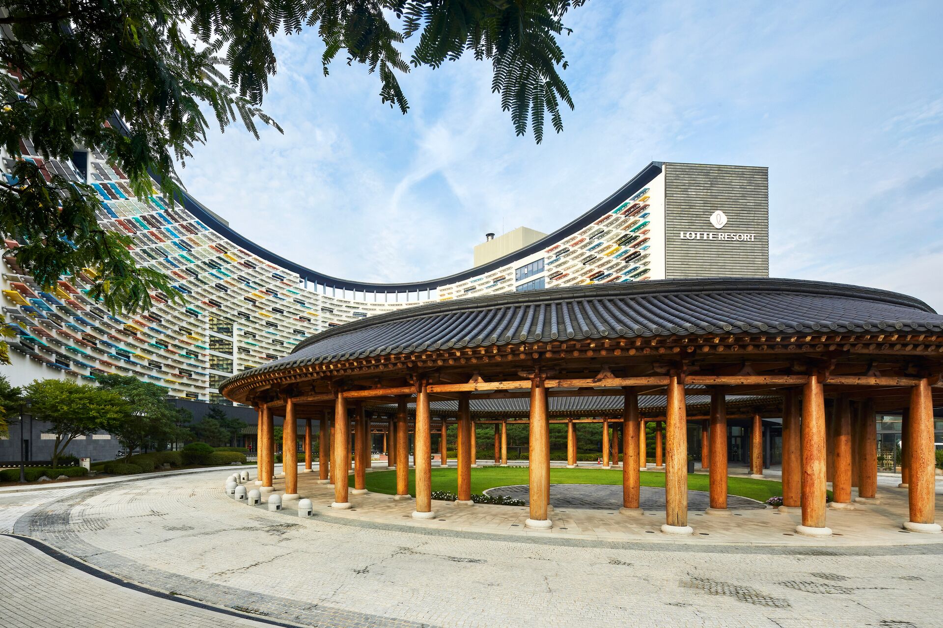 롯데리조트 부여 외관
