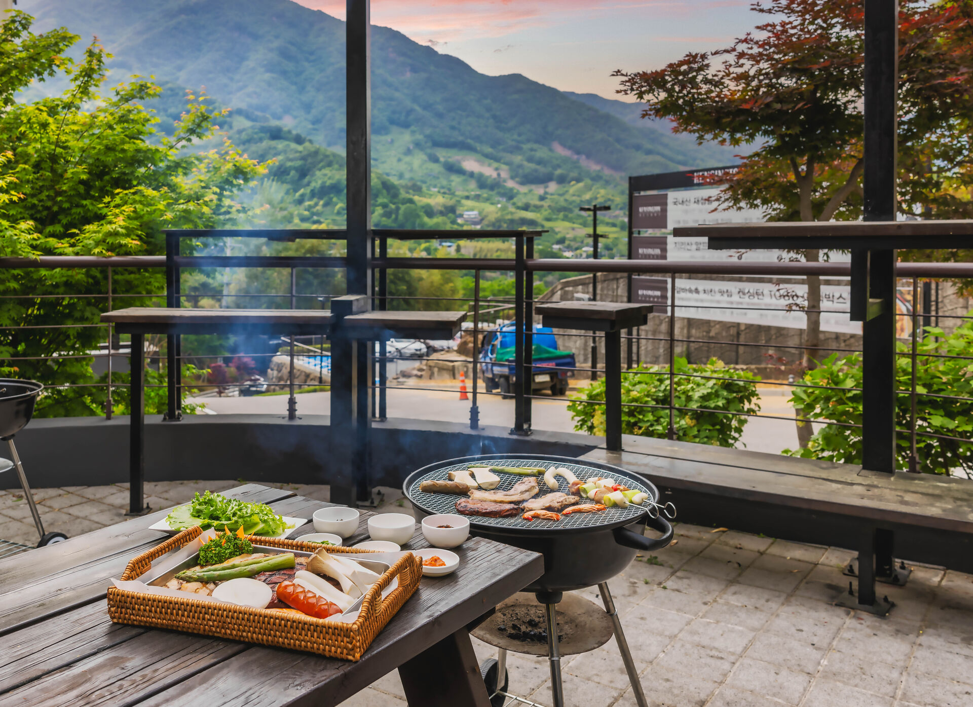 켄싱턴리조트 지리산하동 전망