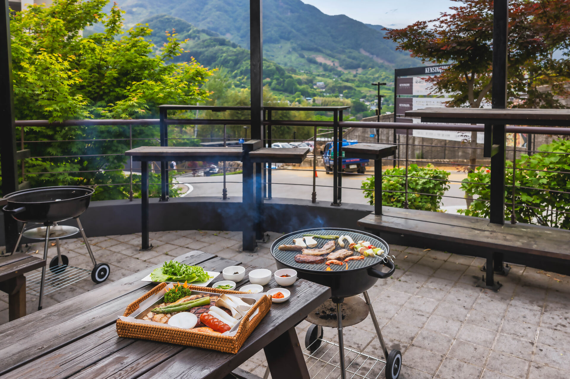 켄싱턴리조트 지리산하동 전망