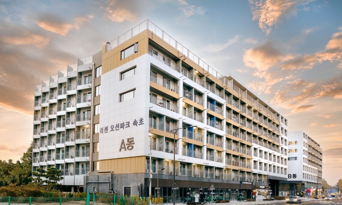 리센 오션파크 속초 외관