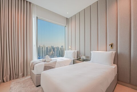 럭스 리빙 - 넓은 2BR - 마리나 게이트