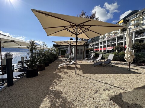 루체른 호수의 제호텔 리비에라