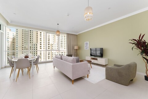 메종 프리베 - 스탠닝 JBR 리트리트 와 파셜 씨 & 마리나 뷰