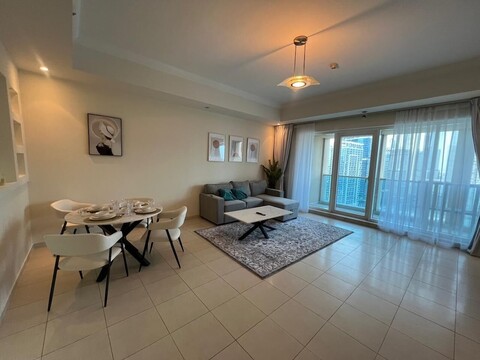 요기 - 이 1BR 아파트에서 보는 아름다운 부르즈 할리파 뷰