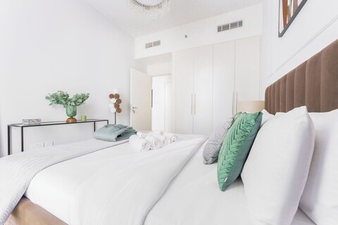 스테이이즈-1BR 뷔르즈 할리파의 화려한 전망