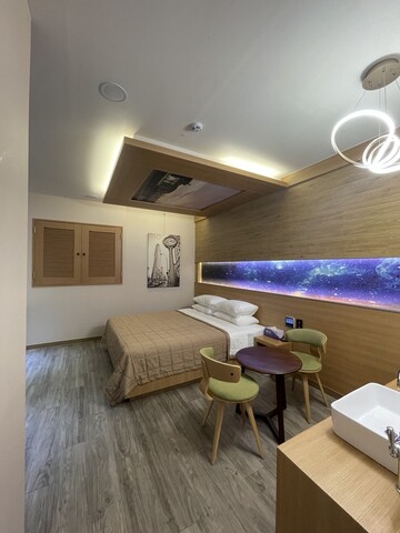 부여 골프 드라이빙 무인텔 하늘창