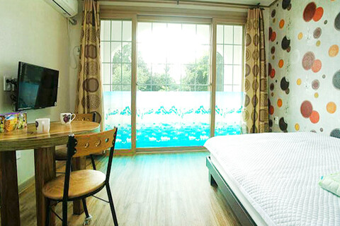 제주 산방산탄산온천 펜션