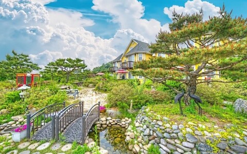철원 학여울펜션