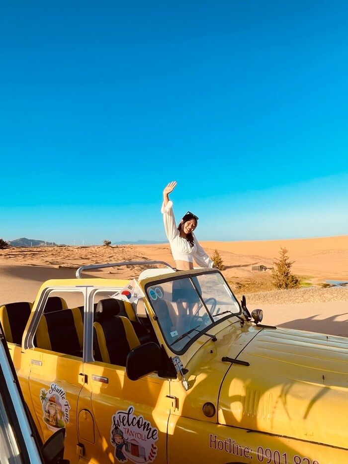 무이네+판랑 2곳 방문 나트랑 출발 무이네+판랑 사막 Jeep