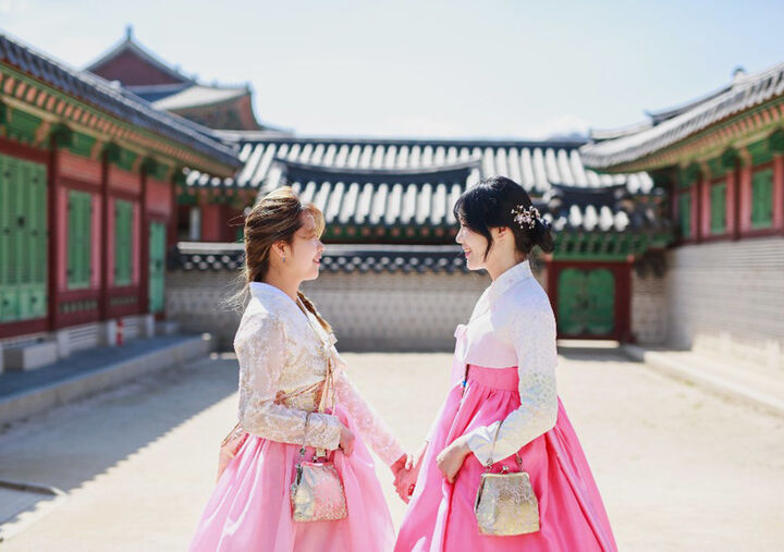 [서울/종로] 경복궁 북촌 한복 렌탈 3355한복-i