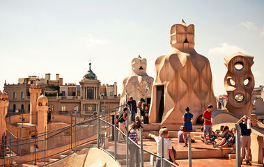 [반일] 가우디 투어 : 까사밀라·바뜨요·구엘 모두 내부 입장