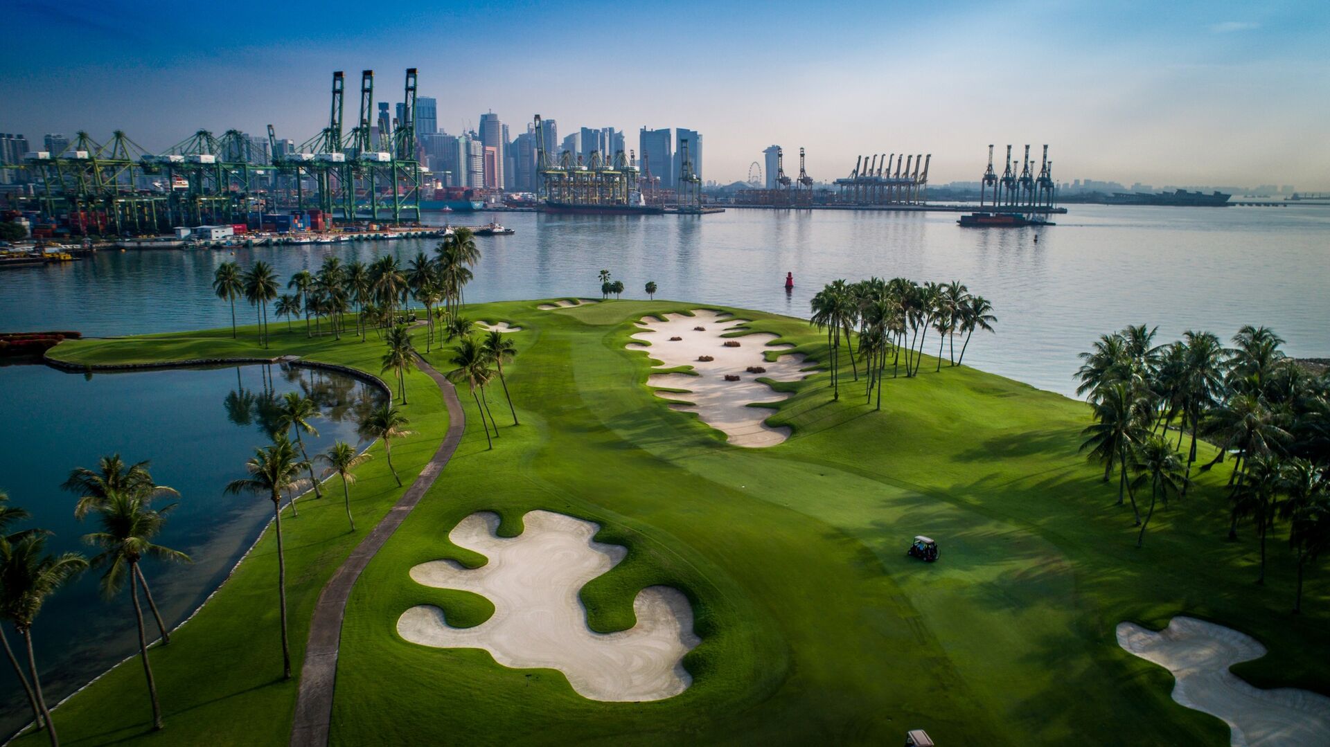 아시아 10대 골프 코스 센토사 골프 / HSBC LPGA 대회 코스