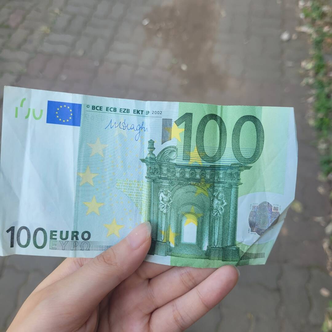 100유로 구권 :마이리얼트립 파리여행 질문 혹시 100유로 구권