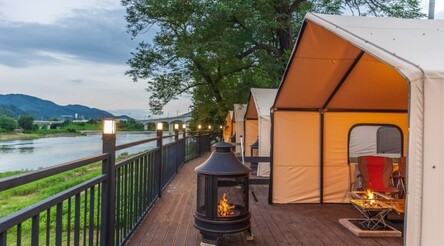 연천 한탄강카누글램핑&캠핑장