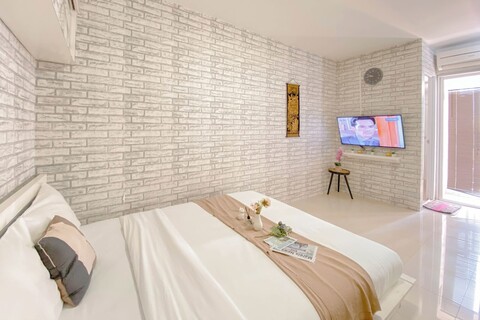 아늑하고 잘 가구가 비치된 스튜디오, 바수라 시티 아파트먼트