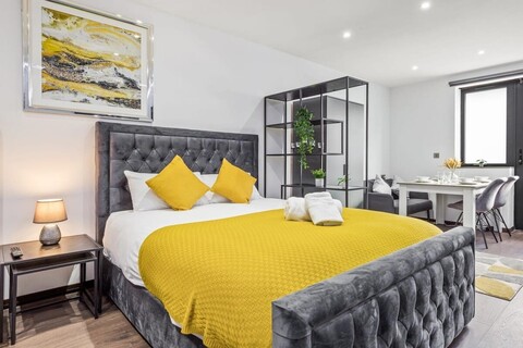 유스턴 센트럴 런던 근처의 고급 스튜디오 스위트