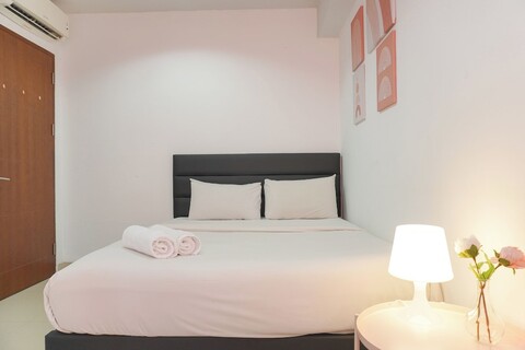 스프링힐 테라스 레지던스의 모던한 외관 2베드룸 아파트먼트