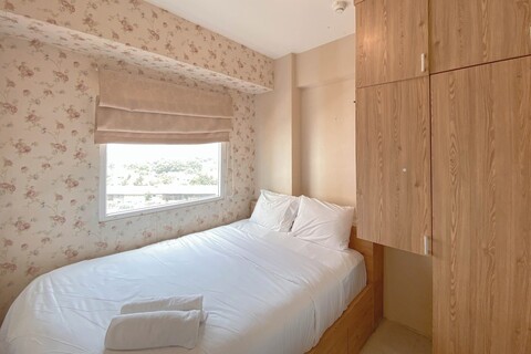 몰 근처의 아늑한 생활 2Br 그린 프라무카 시티 아파트