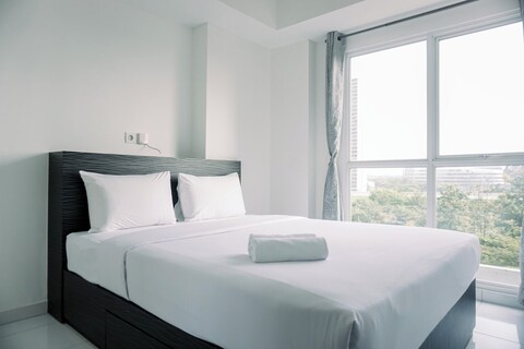 원더풀 1BR 카사 데 파르코  아파트먼트  니어 I이스 BSD