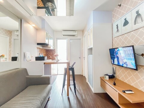 바수라 시티 아파트먼트의 편안하고 전략적인 2베드룸