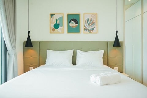 Bintaro Embarcadero 아파트에서 아늑하고 편안한 스튜디오