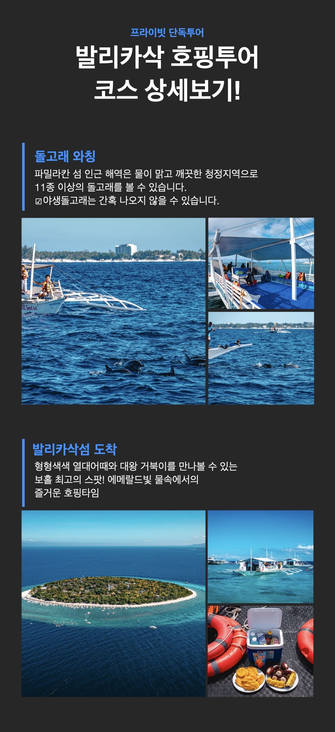 [보홀/단독] 발리카삭 호핑투어 (픽드랍•식사•입장료포함) 상세 이미지 7