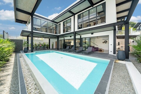 혁신적인 12미터 에코 풀 빌라 선셋 1