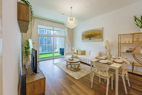 웰홈 - 아름다운 1베드룸 아파트먼트, 알 바르샤에 위치