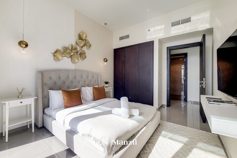 만질 - 두바이 몰 근처 비즈니스 베이의 현대적인 3베드룸