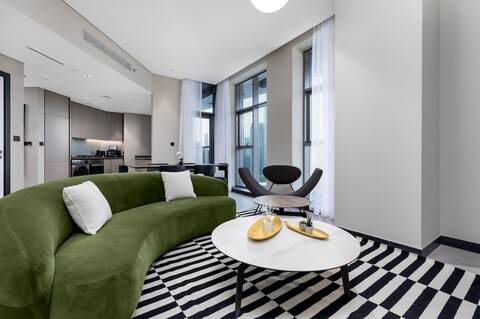 웨이브스 - 탑 워터프론트 2BR 아파트먼트 인 비지니스 베이