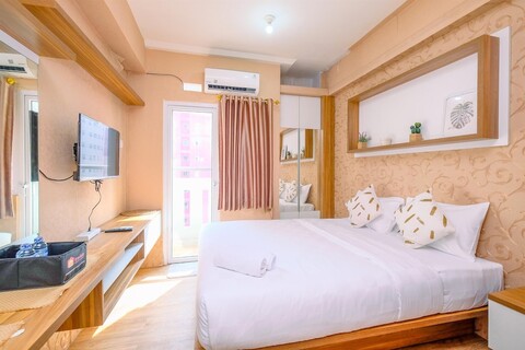 그린 프라무카 시티 아파트에서 고급스럽고 멋진 스튜디오 (주방 없음)