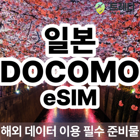 일본 eSIM IIJ 도코모 무제한 데이터 [카톡 이메일 즉시 발송] 상품 이미지