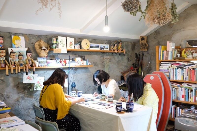 (대정) 내 손으로 피워내는 겨울의 제주, 동백꽃 수채화 클래스 
