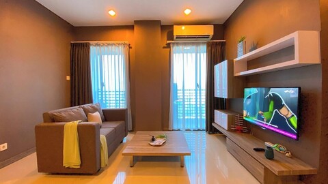 GP 플라자 아파트먼트의 아늑한 3베드룸, 작업실 포함