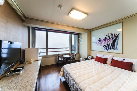 거제도 학동 해뜨는 바다풍경